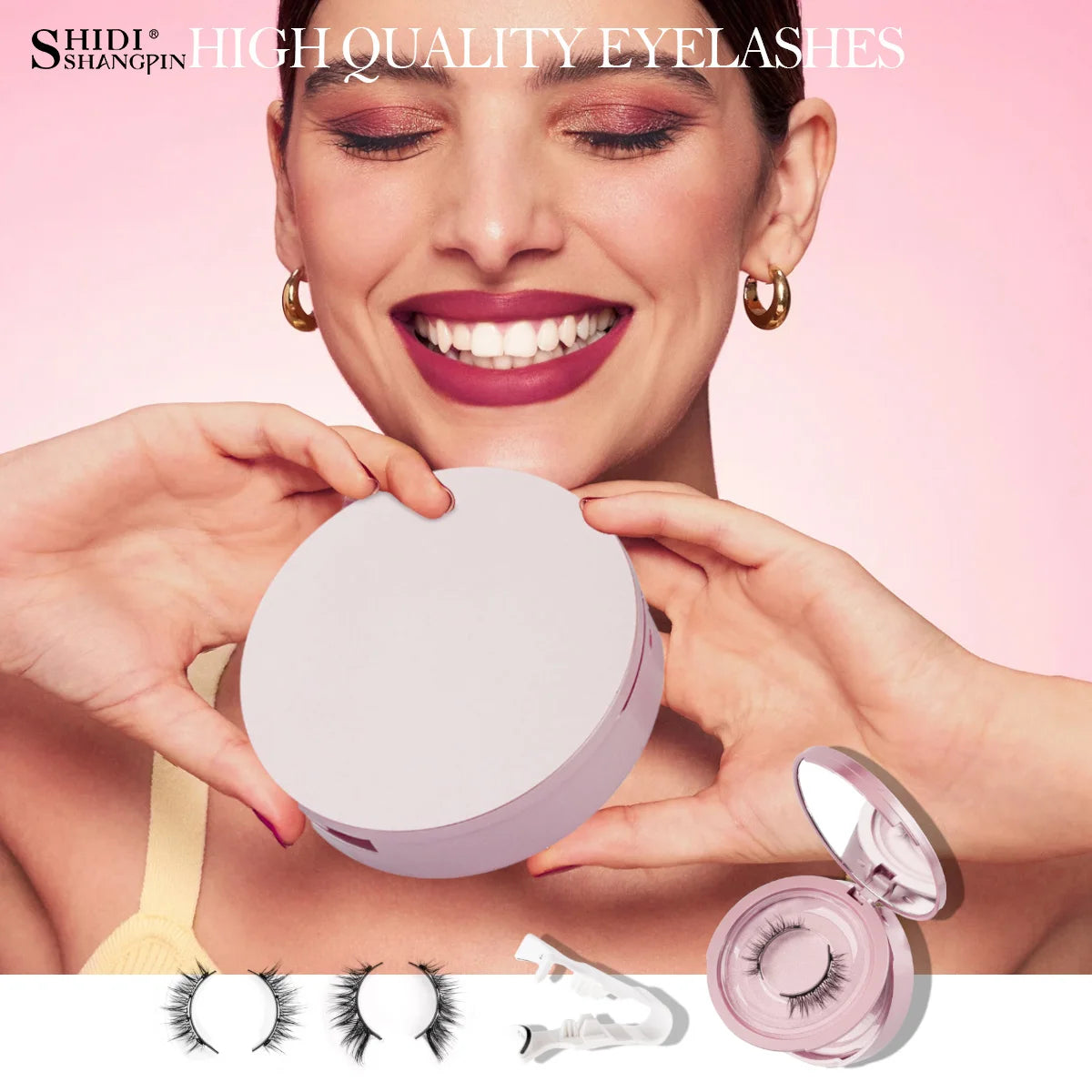 Magnetic eyelash set packaging